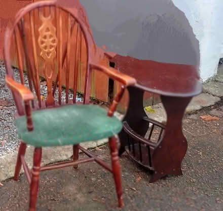 Photo of free Small side tables and 1 chair (woodham newton aycliffe) #2