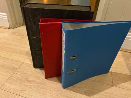 Photo of free Ring binders (Killiney) #2