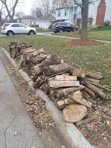 Photo of free Fire Wood Curb Alert (Bolingbrook, near Menards) #1