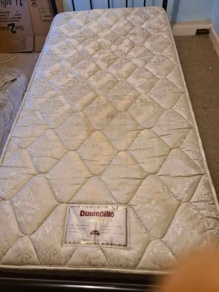 Photo of free Single metal IKEA bed and mattress (Combe St Nicholas TA20) #1