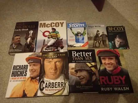 Photo of free Sporting auto/ biographies books (Pirton village, Worcester.) #1