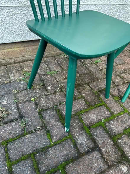 Photo of free Two painted wooden chairs (Clifton CA10) #4