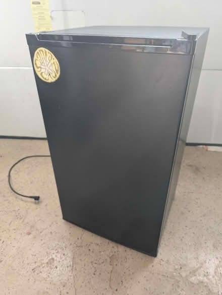 Photo of free Small refrigerator 3.5 cf (Cupertino Public Library) #2