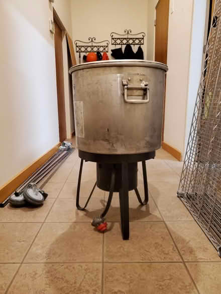 Photo of free High BTU propane burner & pot (Andover) #2