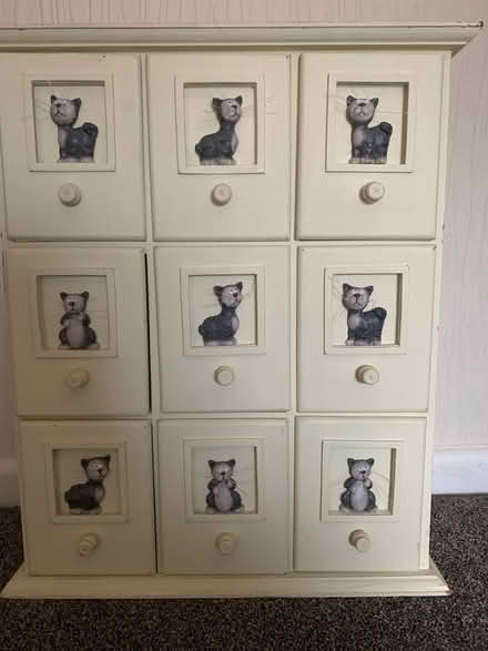 Photo of free 9 drawers tabletop unit (Carnforth) #1