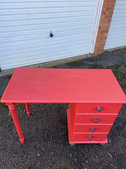 Photo of free Small desk with 4 drawers. (New Marston OX3) #2
