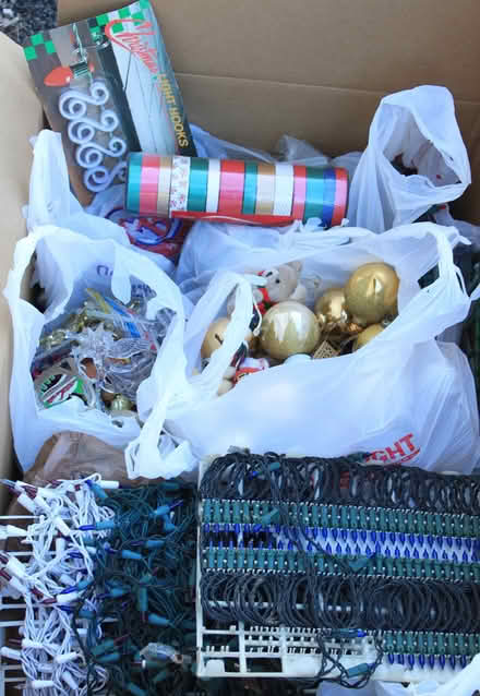 Photo of free Tons of Christmas Lights Ornaments (West Townsend) #2