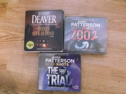 Photo of free audio cd books. (Bournes Green SS2) #1