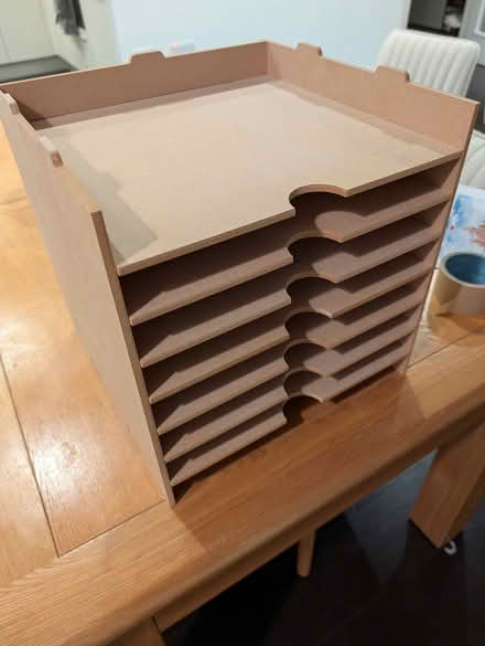 Photo of free Paper Organiser / Filer for IKEA Kallax shelving (Barnsbury N1) #1