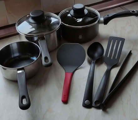 Photo of free Kitchen Pans and Utensils (Kimberley NG16) #1