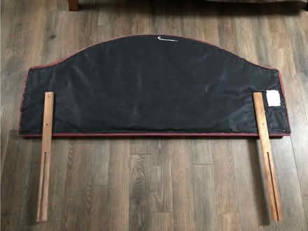 Photo of free Double bed fabric headboard (Cranfield MK43) #2