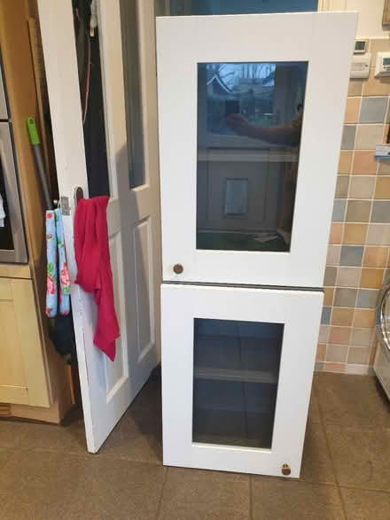 Photo of free Kitchen wall cupboards x2 (Knebworth SG3) #1