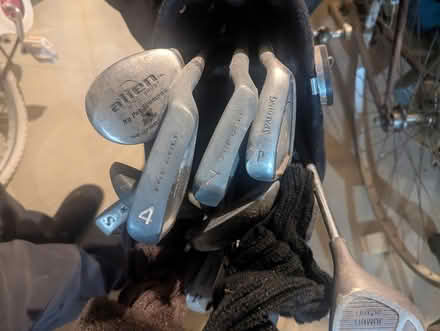 Photo of free golf clubs, bag, balls, tees (Pepperell NH border) #2