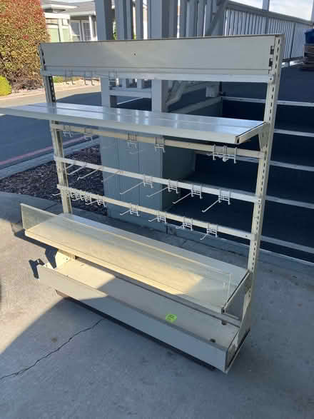 Photo of free Retail rack/tool storage unit (North Sunnyvale) #1