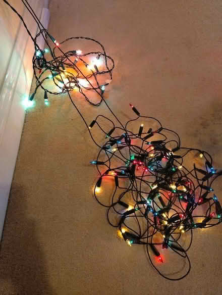Photo of free Christmas tree lights (Leigh RH2) #1