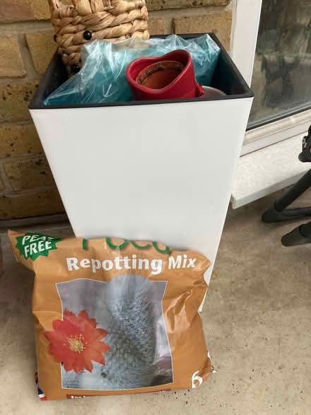 Photo of free Plant pots and potting materials (Kew TW9) #1