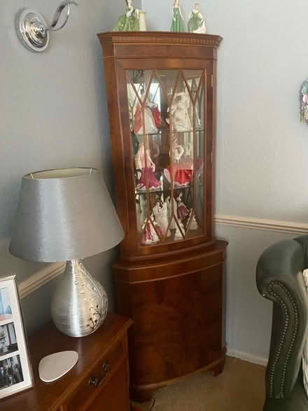 Photo of free Corner Display Cabinet - Vintage Style (Wistaston CW2) #1