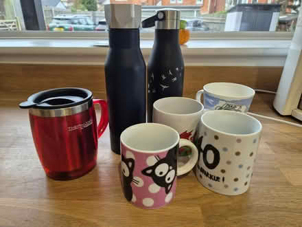 Photo of free Travel bottles and mugs (Southbourne) #1