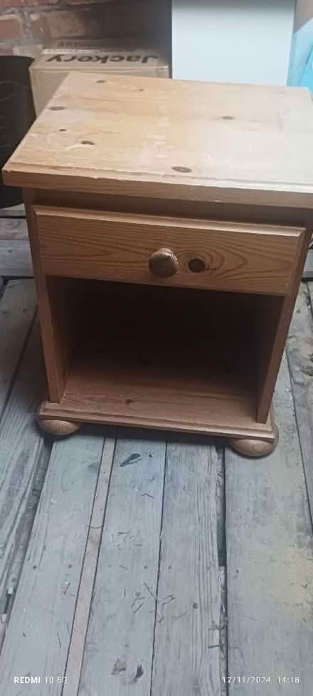 Photo of free Bedside cabinet (Bidston Hill CH41) #1