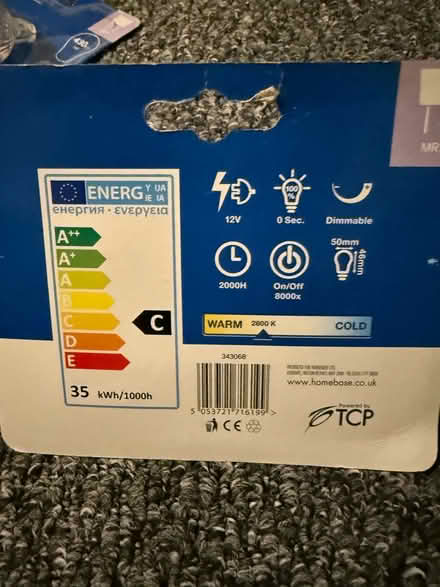 Photo of free Halogen Spotlight MR16 dimmable (Dunfermline KY12) #4
