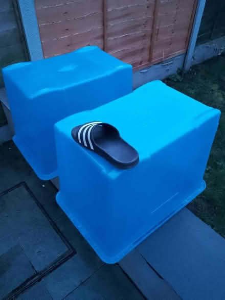 Photo of free Very large plastic boxes (M23 9np) #2