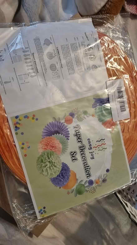 Photo of free Paper decoration set (Withington) #1