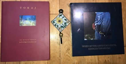 Photo of free hardback Books & Ceramic Wall Hook (E2 Bethnal Green) #1