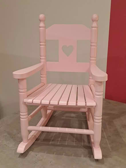 Photo of free Kids wooden rocking chair (Whitehall) #1