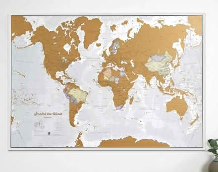 Photo of free Scratch off map (Enfield N13 6) #1