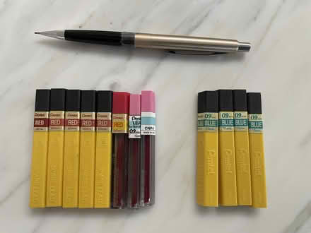 Photo of free Pencil Leads - Pentel, blue+red, .9 (Los Altos) #1