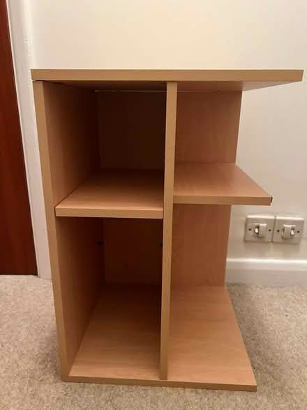 Photo of free Bedside cabinet 60cm x 39.5 x 37.5 (Knotty Green HP9) #1