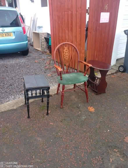 Photo of free Small side tables and 1 chair (woodham newton aycliffe) #3
