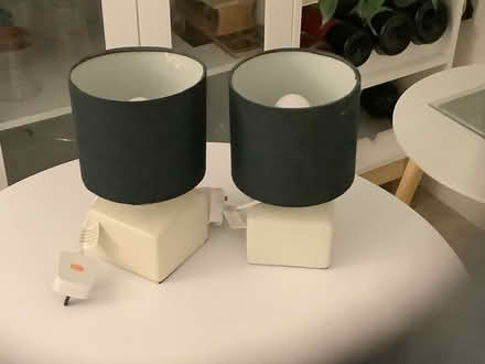 Photo of free 2 x table lamps (Great Blakenham Ipswich) #1