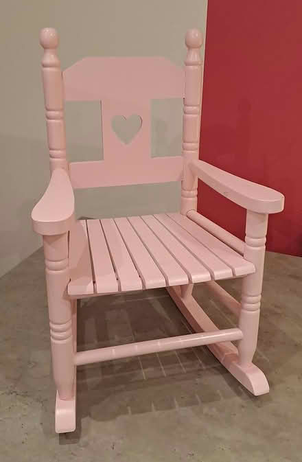 Photo of free Kids wooden rocking chair (Whitehall) #3