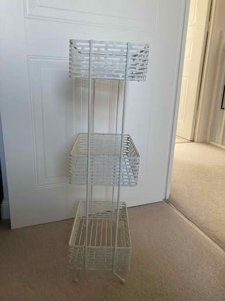 Photo of free Metal bathroom storage (Romsey) #2