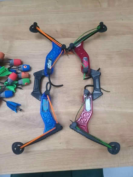 Photo of free (2) Hyperstrike TOY bow and arrows (Hampton) #1