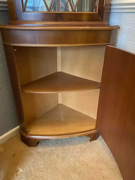 Photo of free Corner Display Cabinet - Vintage Style (Wistaston CW2) #3