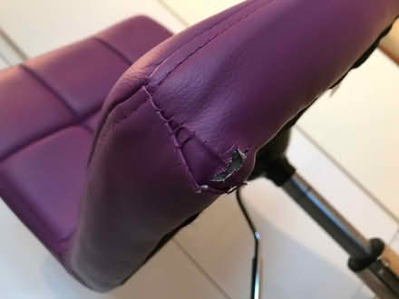 Photo of free Purple office chair (Kew TW9) #3