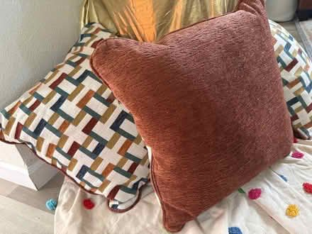 Photo of free 3 brand new couch pillows (Downtown Pleasanton) #1