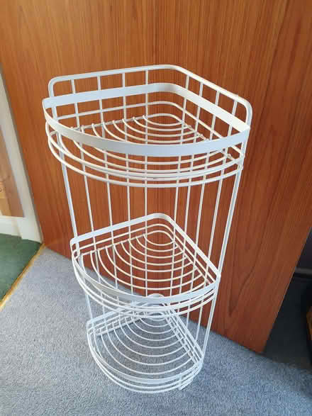 Photo of free Bathroom corner wire shelf (Penrith CA11) #2