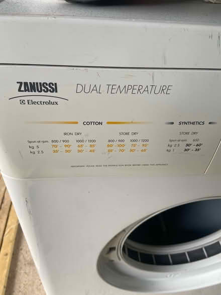 Photo of free Vented tumble dryer (Walpole st Andrew) #2