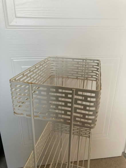 Photo of free Metal bathroom storage (Romsey) #3