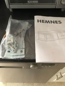 Photo of free IKEA Shelf (Black) (East end Orleans) #2