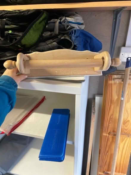 Photo of free Wooden kitchen roll holder (Cockermouth CA13) #3