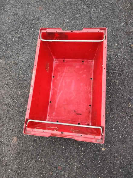 Photo of free Red crate box (Middlewood S6) #2