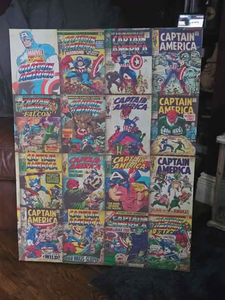 Photo of free Captain America canvas picture (Blackhall Mill NE17) #1
