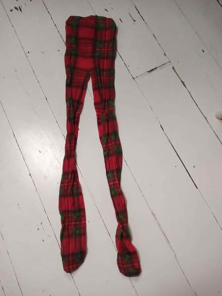 Photo of free Pair of tartan tights, great for Christmas or Hogmanay (Stroud GL5) #1