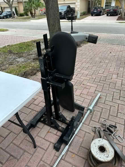 Photo of free Bench and weights (Coral Springs) #2