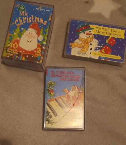 Photo of free Christmas cassettes and book (Leigh Park PO9) #1