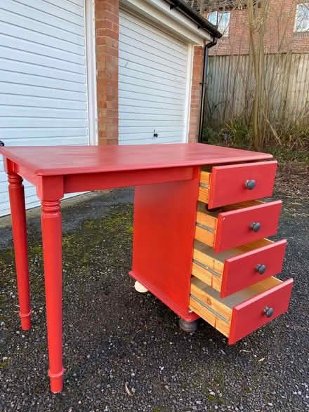 Photo of free Small desk with 4 drawers. (New Marston OX3) #3
